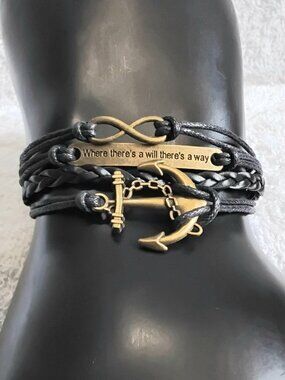 BNWOT 3/$25 Florence Scovel 7" Where There's A... Way Bracelet Fashion Jewelry!!